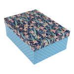 Goldbuch Geschenkkartonage - XL Garden Chic Blue