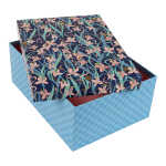 Goldbuch Geschenkkartonage - XL Garden Chic Blue