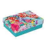 Goldbuch Geschenkkartonage - klein Velvet Bloom