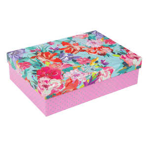 Goldbuch Geschenkkartonage - groß Velvet Bloom