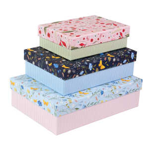 Goldbuch Kartonagen-Set Secret Garden pink