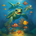 Goldbuch Geschwistertüte 35cm Meeresfreunde