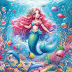 Goldbuch Schultüte 50cm rund Prinzessin Aquarina