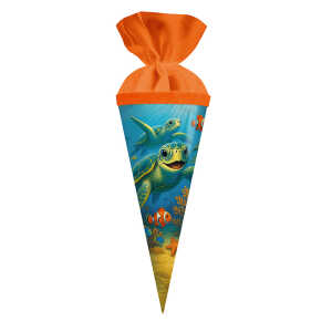 Goldbuch Schultüte 50cm rund Meeresfreunde