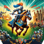 Goldbuch Schultüte 70cm Ritterhelden