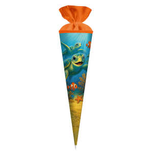 Goldbuch Schultüte 70cm Meeresfreunde