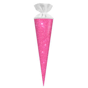 Goldbuch Schultüte 70cm Glitter Neonpink