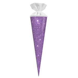 Goldbuch Schultüte 70cm Glitter violett