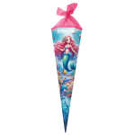 Goldbuch Schultüte 85 cm 6-eckig Prinzessin Aquarina