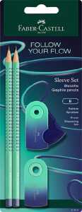 Flow Edition Grip Set BK Buzzing Blue