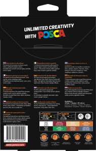 Marker UNI POSCA 8er Aktionsset PC-3M/5M