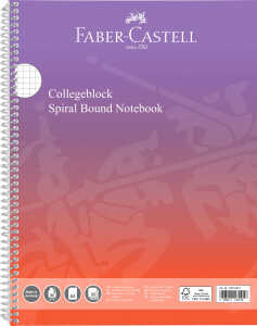 Collegeblock A4 kariert punchy melon