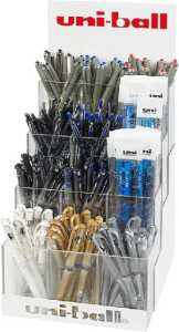 Thekendisplay uni-ball bestückt