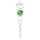 Kinetic Art: Metal Hanging Wind Spinner Accessory: Crystal Twist 15 cm (green)
