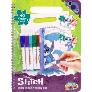 Stitch - Löschbares Aktivitäten-Malbuch