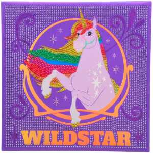 Unicorn Academy - Diamantenbild mit Rahmen XL