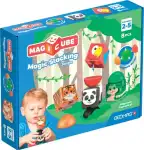 Geomag Magicube Blocks Stacking Jungle 8