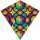 Elliot ColorMax Kites - Mosaic