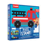 Kinderstempel Pixel Stamp Fahrzeuge