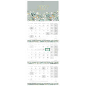 3-Monatskalender 2027