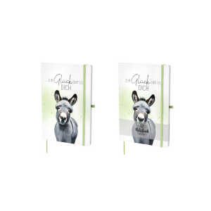 Notizbuch Lucky Friends Esel