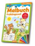 Malbuch A4 Frühjahr/Ostern sortiert