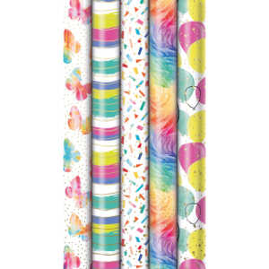 Geschenkpapierrolle Colour Explosion