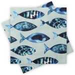 Motivserviette 33x33cm maritim