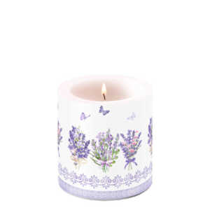 Kerze 9cm Schöner lavendel