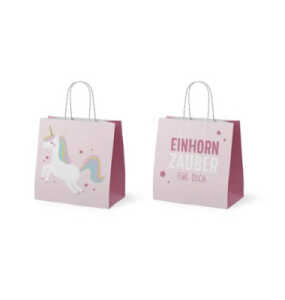 Geschenktragetasche Mini Einhorn