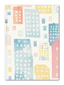 Notizbuch A6 112 BL dotted Pastel