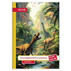 Roth KlippuKlar Hausaufgabenheft Dino Dschungel