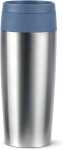 Isolierbecher Travel Mug edeslstahl-blau