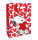 Geschenktragetasche Snoopy rot/weiß