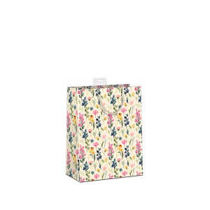 Geschenktragetasche Zuckerrohr Blumen