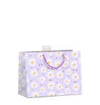Geschenktragetasche Blümchen flieder