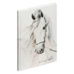 Notizbuch A5 white horse 128S