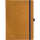 Notizbuch A5 kariert cognac