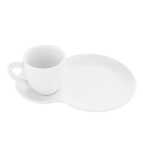 Kaffeetasse 85ml + Untersetzer / Dessert