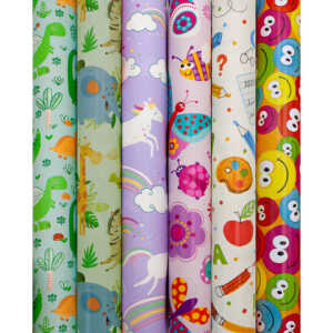 Geschenkpapierrolle 2mx70cm Kids sort.