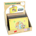 Geldgeschenk Holzkarte sortiert