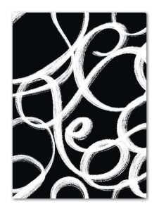 Heft Black A6 32 BL kariert weiß