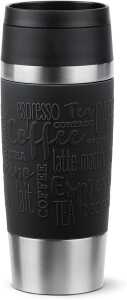 Isolierbecher Travel Mug schwarz