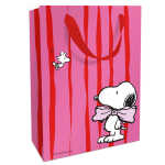Geschenktragetasche Snoopy pink