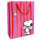 Geschenktragetasche Snoopy pink