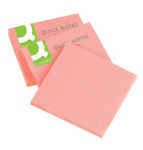 Haftnotizblock neon pink