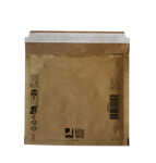 Luftpolstertasche für CD/DVD braun