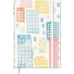 Notizbuch B5 80 BL dottet Pastel