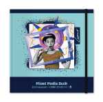 Zeichenbuch 20x20cm 40 Blatt weiß