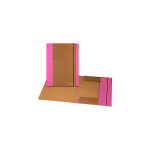 Gummizugmappe Karton A4 neonpink